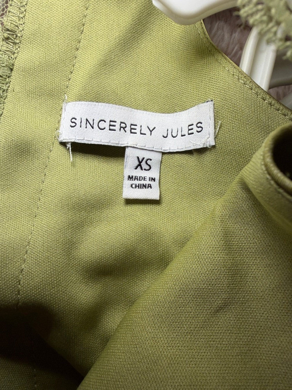 Sincerely Jules Olive Green V-Neck Maxi Dress - Picture 5 of 6